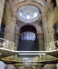 Mañana comienzan las visitas guiadas a las obras de la Iglesia del Salvador