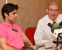 Rivera Ordoñez recibe al alta médica en la clínica Fremap de Sevilla