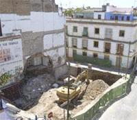 Inquietud de los vecinos afectados por el derrumbe de la calle Lumbreras