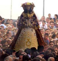 La Virgen del Rocío ya está en Almonte