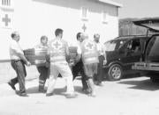 Rescatados ayer los cuerpos de los dos controladores cuyo ultraligero cayó al mar en Barbate