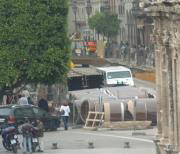 La Junta expedienta al Ayuntamiento por las obras del tranvía en la Puerta de Jerez