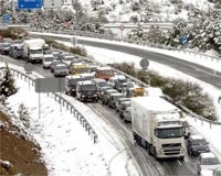 Alerta en cinco provincias andaluzas por el temporal de frío y nieve
