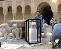 La Alhambra se queda sin sus leones