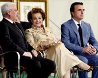 Carmen Sevilla, Rafael Escuredo y Rocío Jurado, Hijos Predilectos e Hija Adoptiva de la provincia
