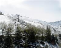 Una copiosa nevada deja 25 centímetros de espesor en las zonas altas de Sierra Nevada