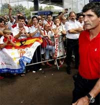 Del Nido:«Ahora el Sevilla es invencible porque siempre jugará con doce»