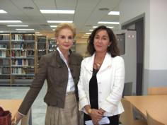 Carolina Herrera aconseja en Sevilla perseverancia a los futuros diseñadores