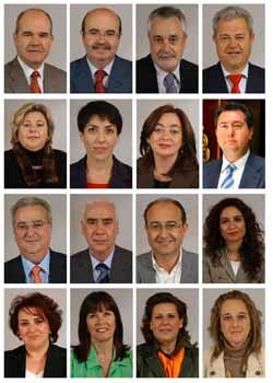 Mayoría de mujeres en el nuevo Gobierno andaluz en el que Zarrías y Griñán serán los vicepresidentes