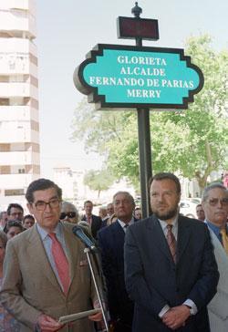 El Ayuntamiento rectifica y mantendrá la calle que Monteseirín dedicó a Parias Merry