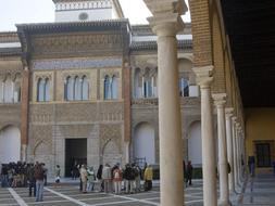 Finaliza la primera fase de la restauración de la fachada mudéjar del Alcázar