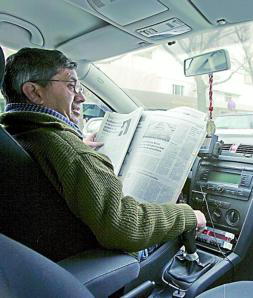 La crisis reduce los ingresos de los taxistas en un 40 por ciento