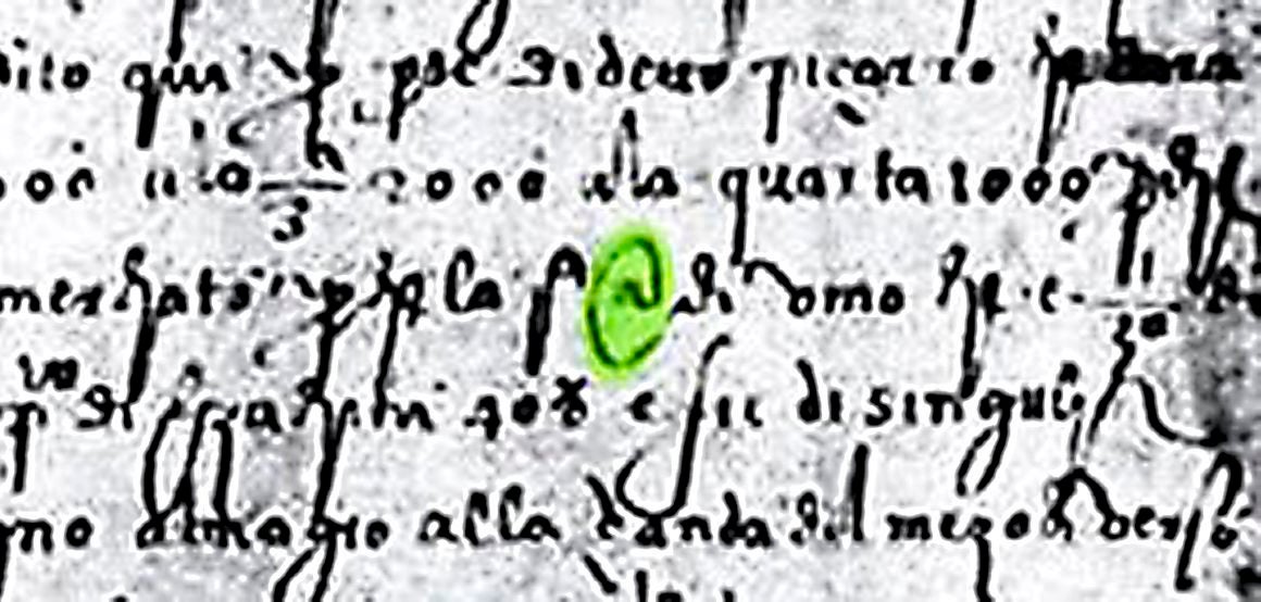 La @, escrita la primera vez en Sevilla en 1536, reclamo turístico en la red