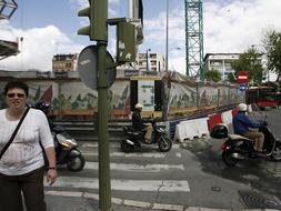 La plaza de la Encarnación estará cortada al tráfico por obras desde el día 23