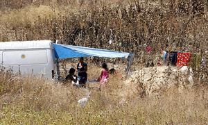 Los chabolistas instalados en El Copero afrontan mañana la orden de desalojo