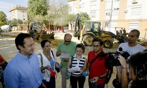 Las obras de mejora en Felipe II finalizarán en diciembre, según el Ayuntamiento