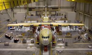 El A400M supera con éxito el primer arranque de los cuatro motores a la vez