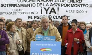 Arenas: «el efecto Griñán ha machacado al PSOE al ser un calco de Chaves»