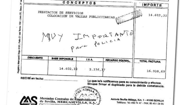 La juez investiga la factura falsa y pagos de dinero negro por parte de Mercasevilla