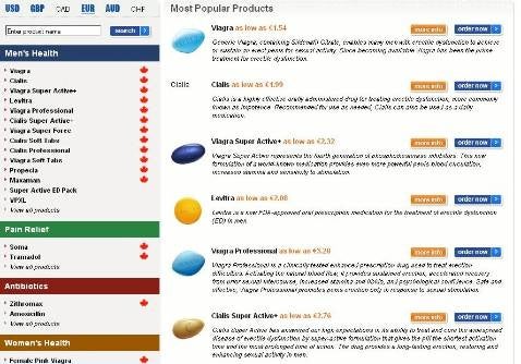 Sanidad investiga ochenta webs por la venta ilegal de medicamentos