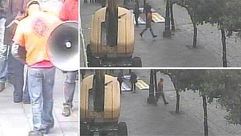 Detenido un policía local por el petardo que hirió a dos periodistas