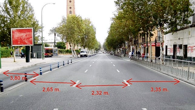 Torrijos vuelve a estrechar la La Ronda por el carril bici