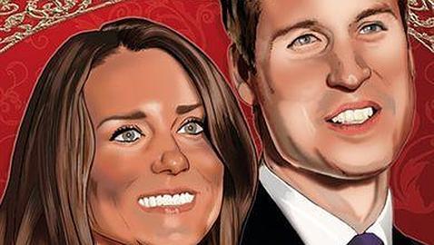 Kate Middleton y el Príncipe Guillermo, superhéroes de cómic