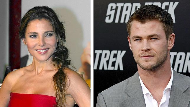Elsa Pataky y Chris Hermsworth se divierten en la nieve