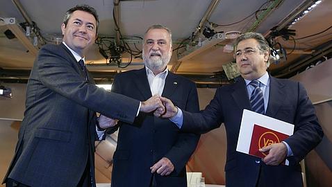 Zoido, Espadas y Torrijos analizan en el debate sus promesas anticrisis