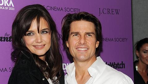 Tom Cruise y Katie Holmes, familiar y romántico fin de semana