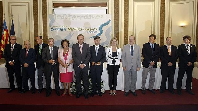 Doce capitales, cuatro de ellas andaluzas, unidas para pedir el Corredor Mediterráneo