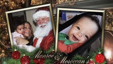 Las felicitaciones navideñas de los hijos de Mariah Carey