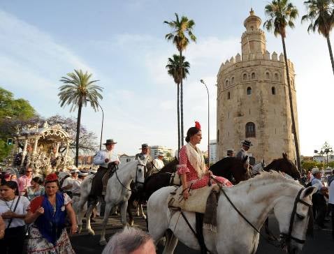 El regreso de las hermandades cerró el Rocío 2012 en Sevilla