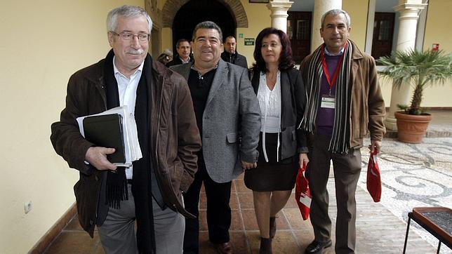 El líder de CC.OO. avaló ante notario la creación de la asociación para cobrar los ERE