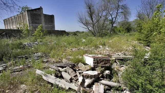 Zona de La Rinconada donde buscaron a Marta