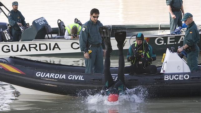 Búsqueda de Marta en el Guadalquivir