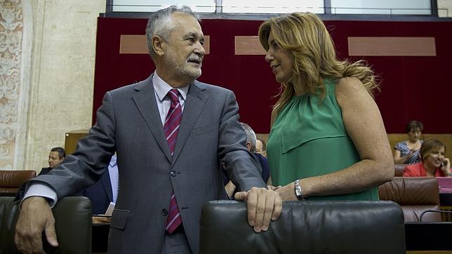 Griñán: «No está en mi pensamiento dejar la presidencia de la Junta, pero puede ocurrir»