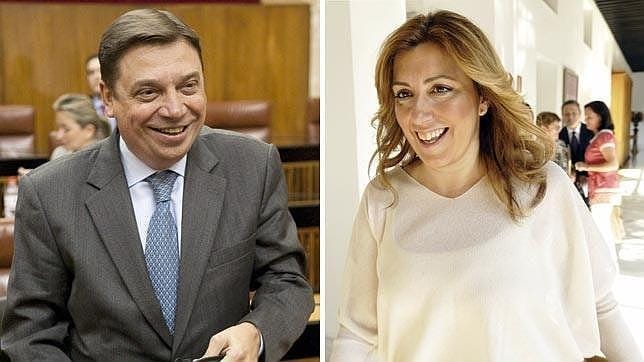 Las diferencias políticas entre Susana Díaz y Luis Planas