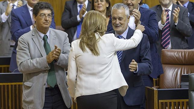 Griñán asegura que el discurso de Susana Díaz ha sido «de una enorme sensibilidad»