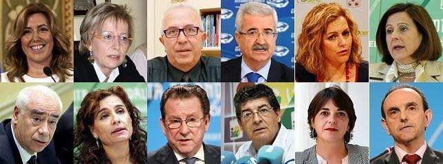 Susana Díaz recurre a políticos veteranos para su primer Consejo de Gobierno