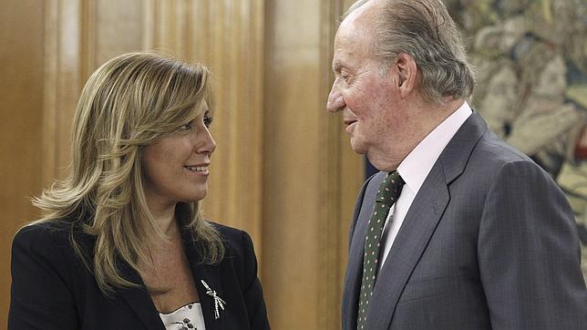 El Rey recibe a Susana Díaz