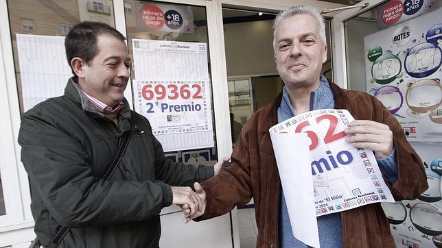 El segundo premio de la Lotería de El Niño deja cerca de un millón de euros en Sevilla capital