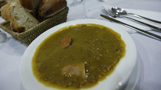 Plato de lentejas