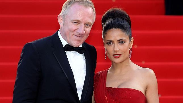 La actriz Salma Hayek, encantada con La Almoraima