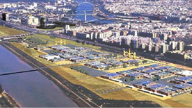 Así iba a quedar la Feria en el Charco de la Pava según el proyecto que presentó el Ayuntamiento