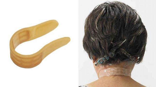 El tensor para eliminar las arrugas del cuello