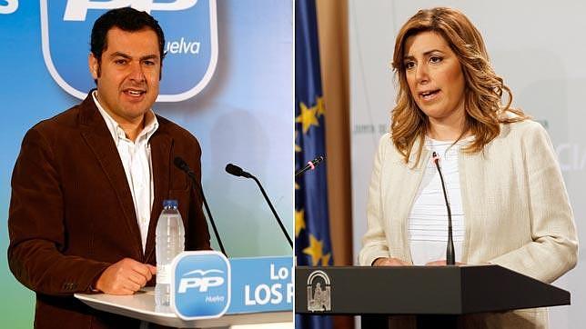 Moreno Bonilla y Susana Díaz, cara a cara, el próximo lunes
