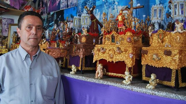 Artesanía en miniatura de la Semana Santa de Utrera