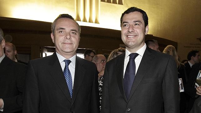 Moreno Bonilla critica el «espectáculo lamentable» de PSOE-IU