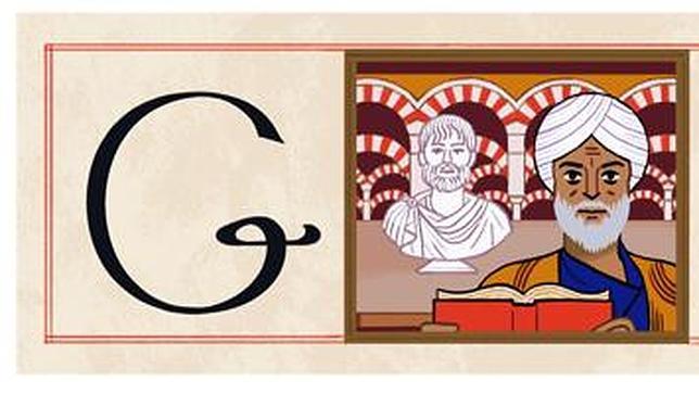 El filósofo cordobés Averroes protagoniza el «doodle» de Google
